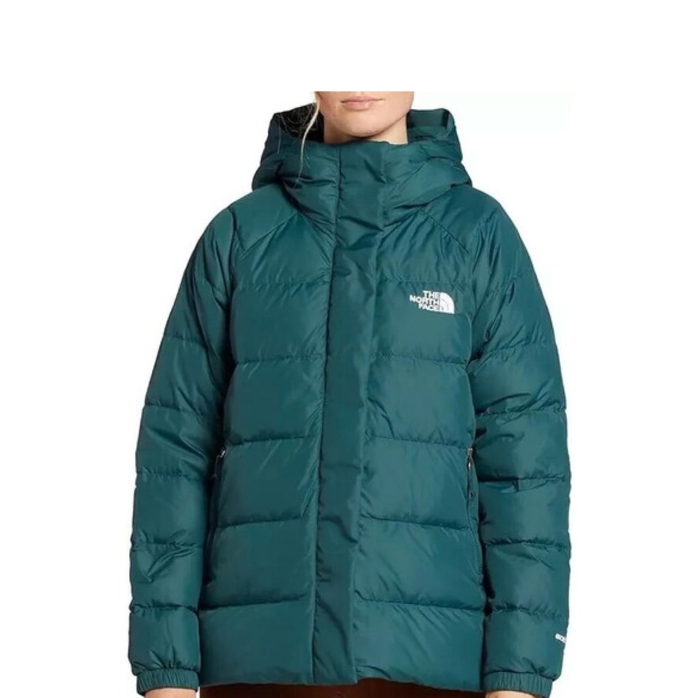 The North Face Dark Teal Puffer Jacket